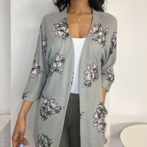 GREY CARDIGAN